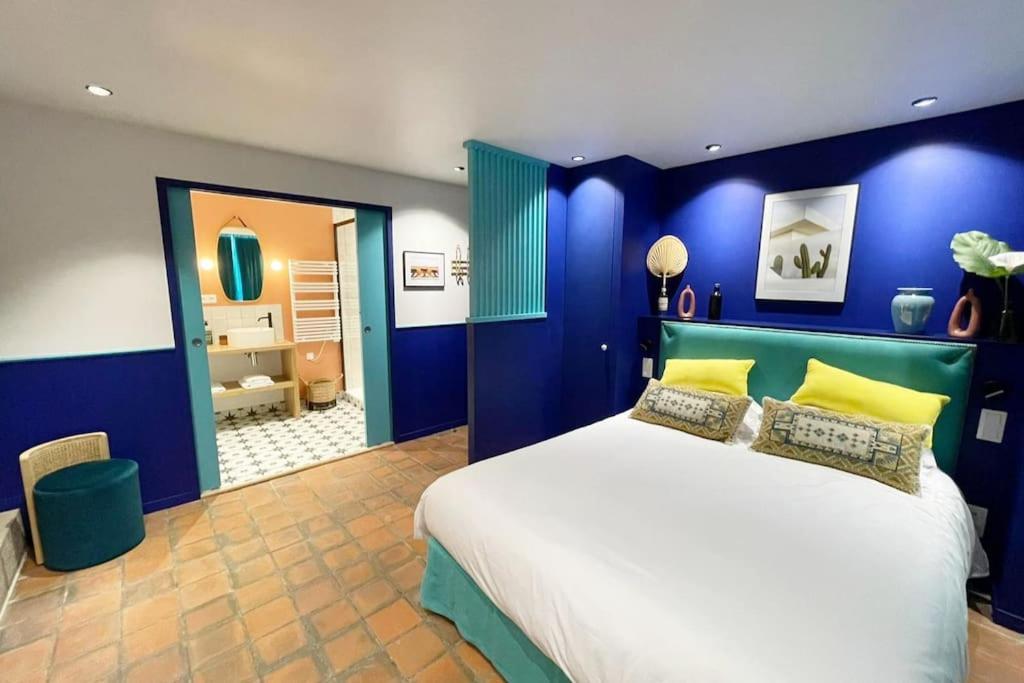 Chambre Majorelle - Rdc - Plage 50M - Rue Gratuite Saint-Malo Eksteriør bilde