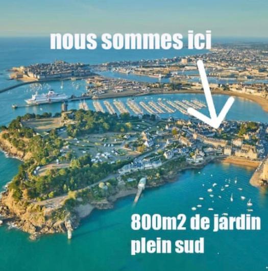 Chambre Majorelle - Rdc - Plage 50M - Rue Gratuite Saint-Malo Eksteriør bilde