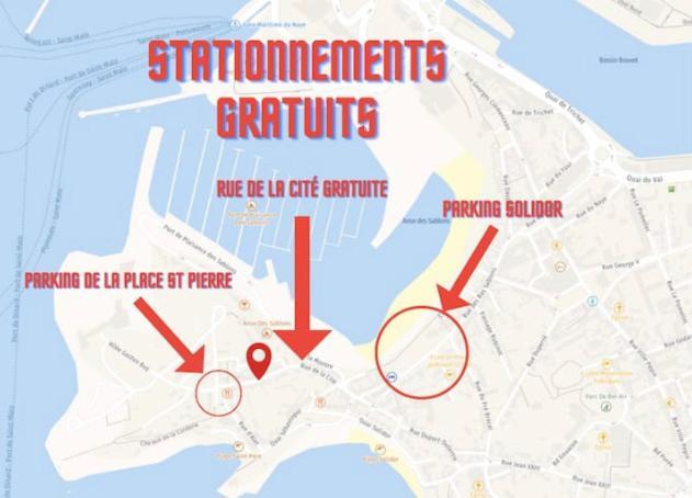 Chambre Majorelle - Rdc - Plage 50M - Rue Gratuite Saint-Malo Eksteriør bilde